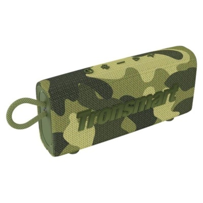 Coluna Bluetooth portátil camuflada Tronsmart com alça lateral