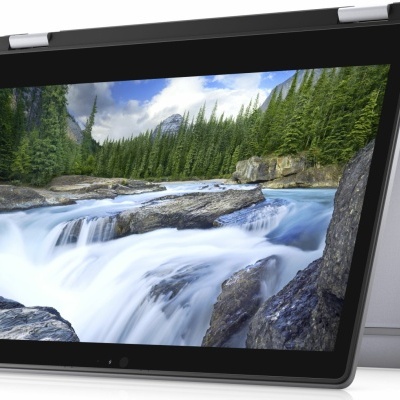 Computador portátil conversível em modo tablet com ecrã tátil a cores