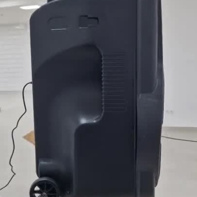 Coluna Amplificada 15" 700W USB/BT/SD Tripé + Micro sem fio