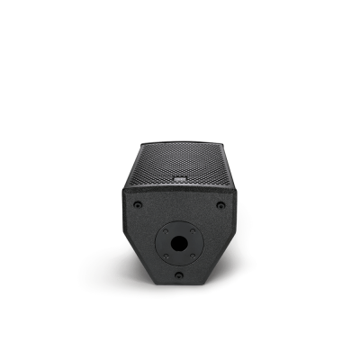 Coluna de som profissional preta