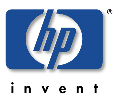 Logotipo da marca HP com a palavra invent