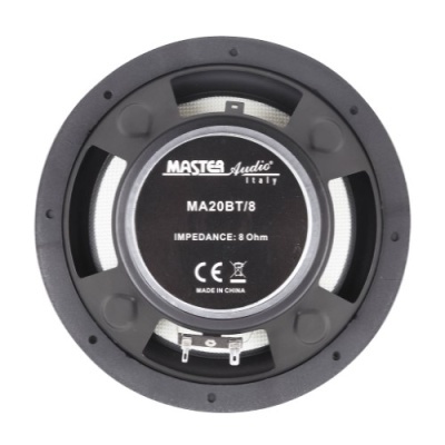 Coluna de áudio Master Audio MA20BT/8 preto e cinzento