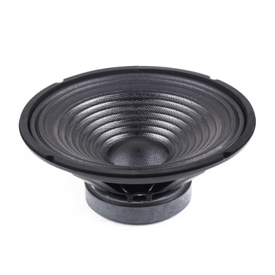 Coluna altifalante preto em fundo branco