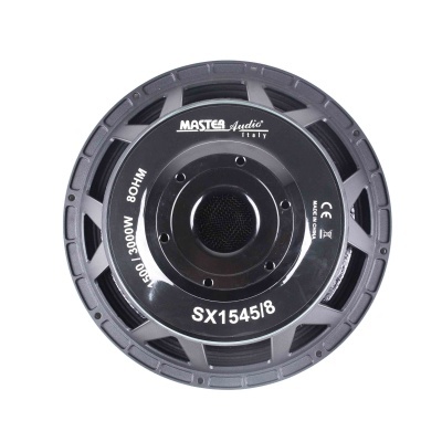 Coluna de áudio circular preta MASTER Audio Italy SX1545/8