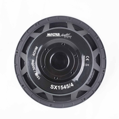 Altifalante preto Master Audio Italy modelo SX1545/4 visto de cima