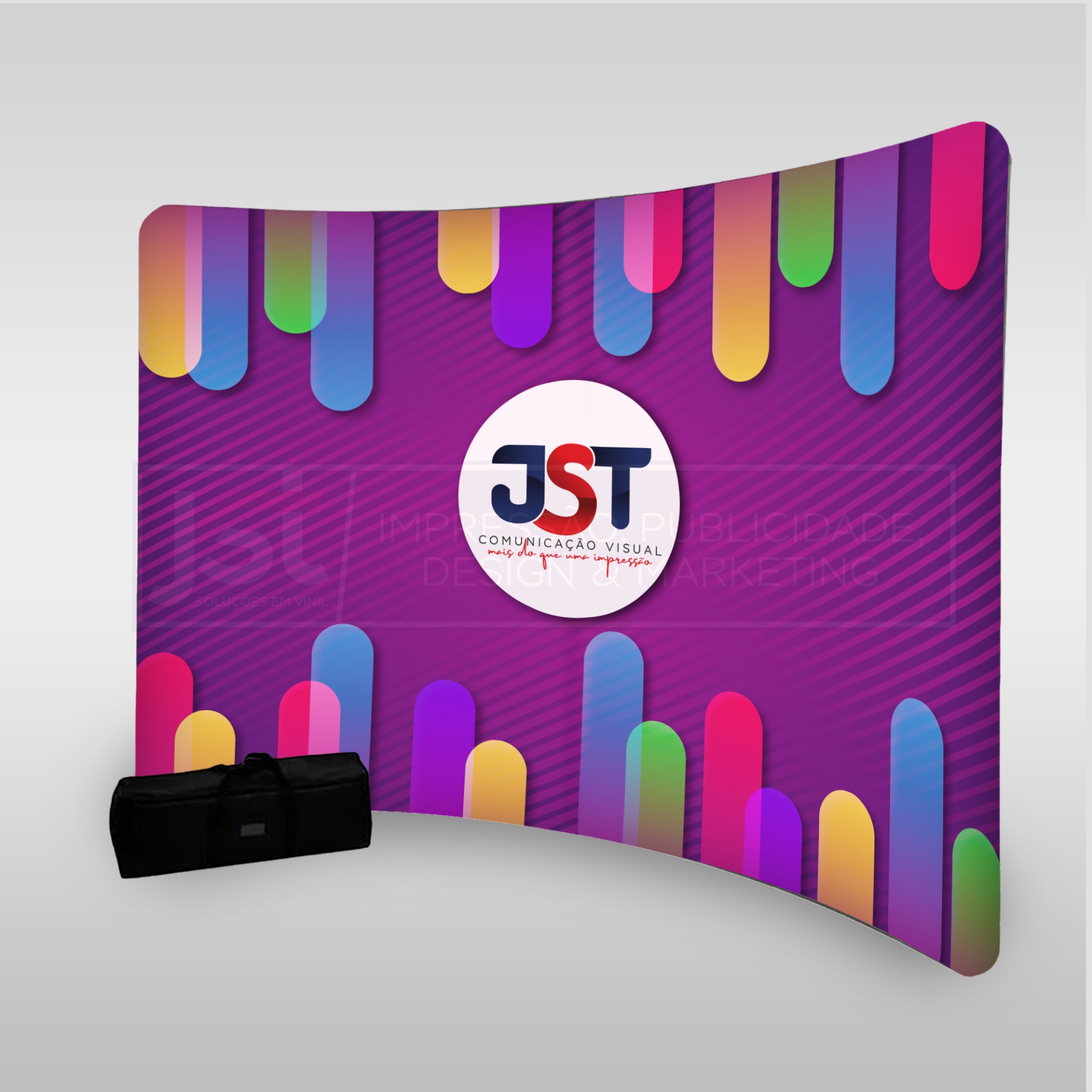 Tubular Fabric System Curvo 300x228cm