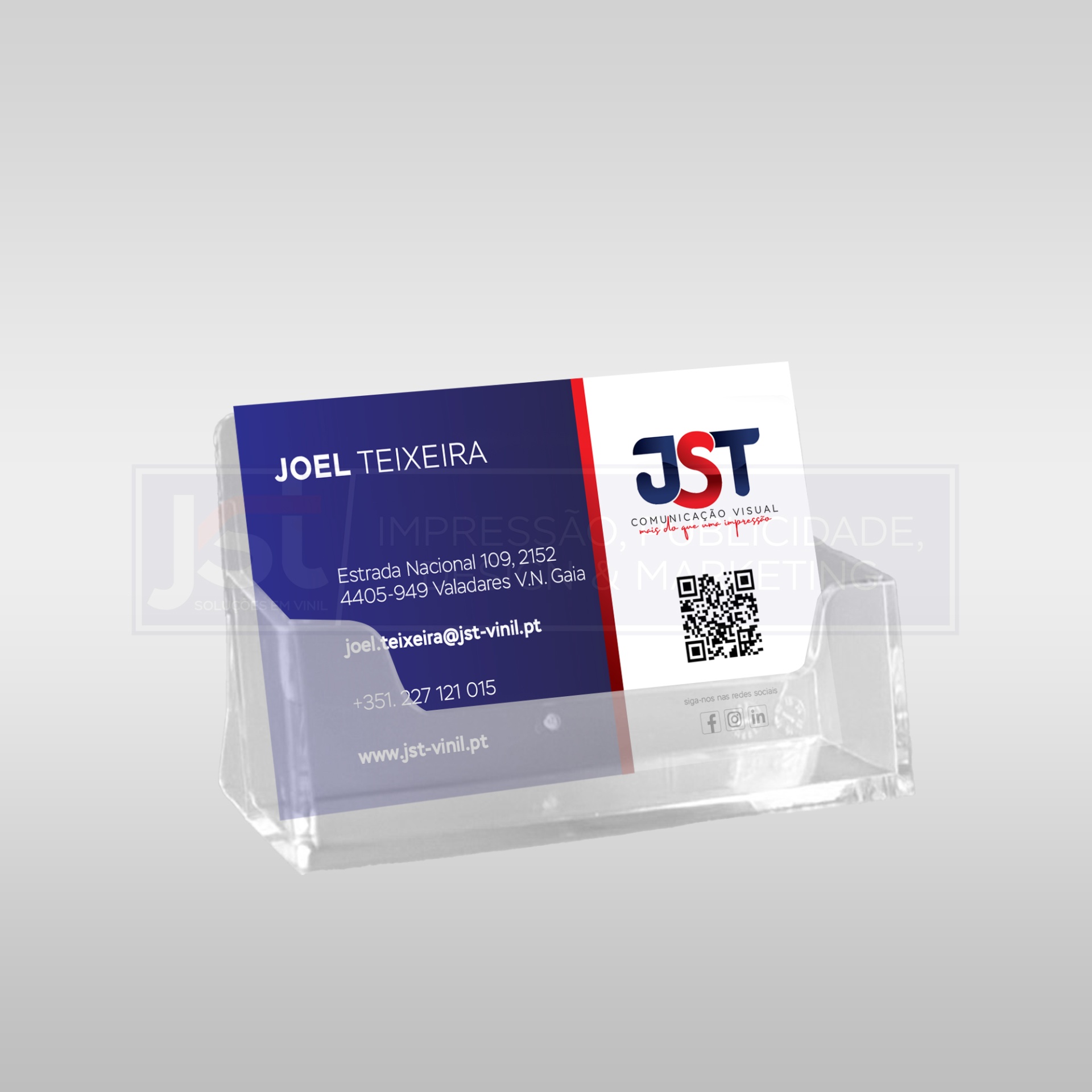 Porta Cartões de Visita