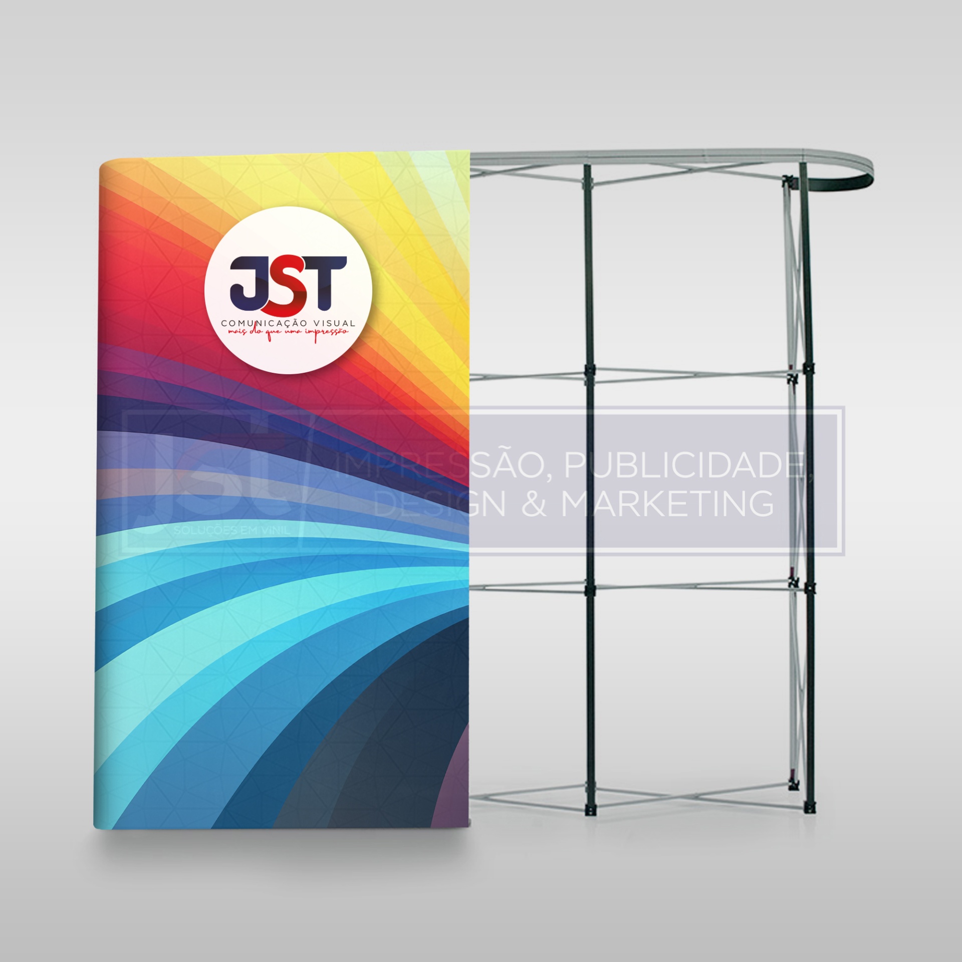 Pop-Up E-Clássico 3x3 Reto