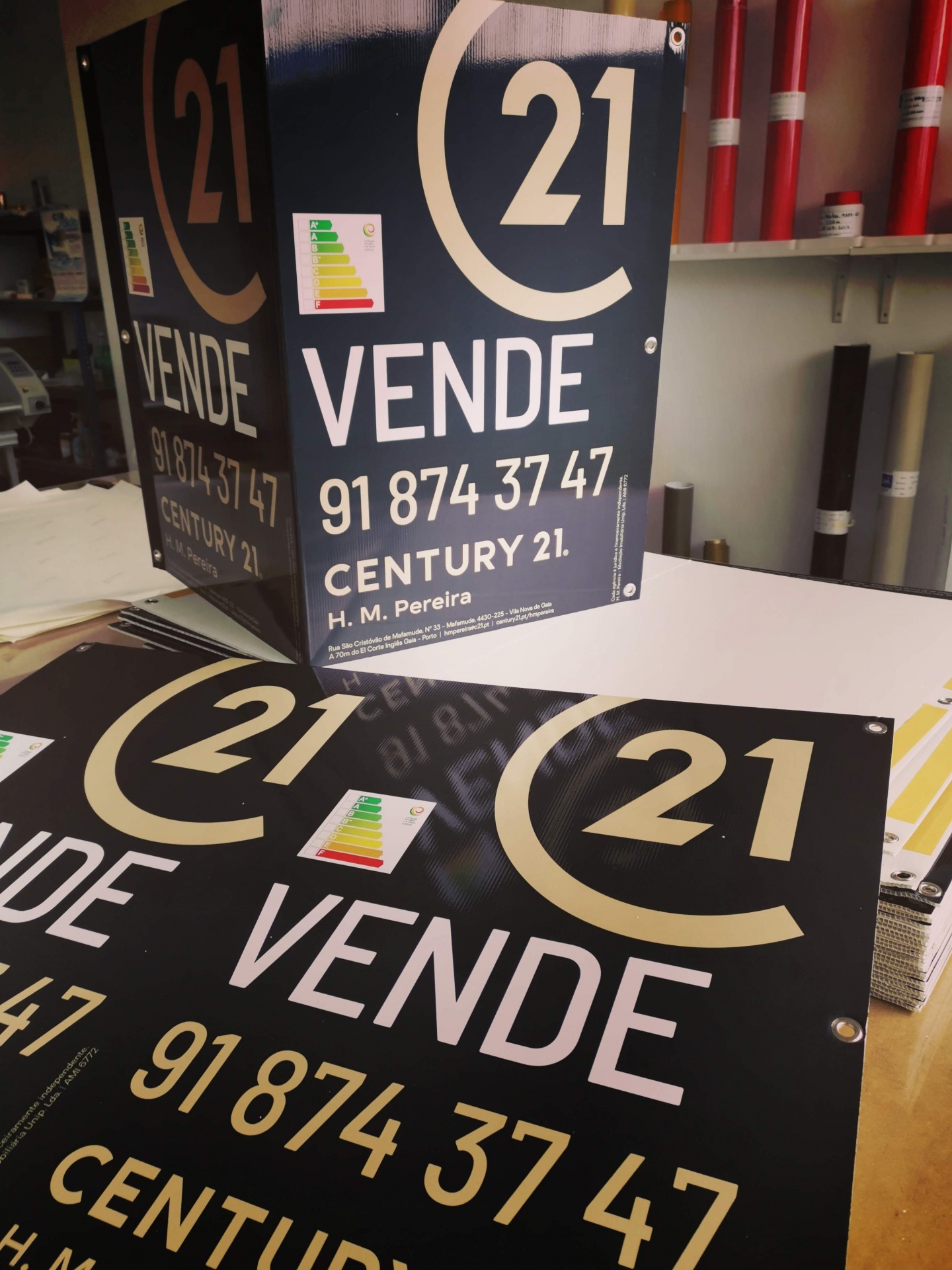 Placas Imobiliárias