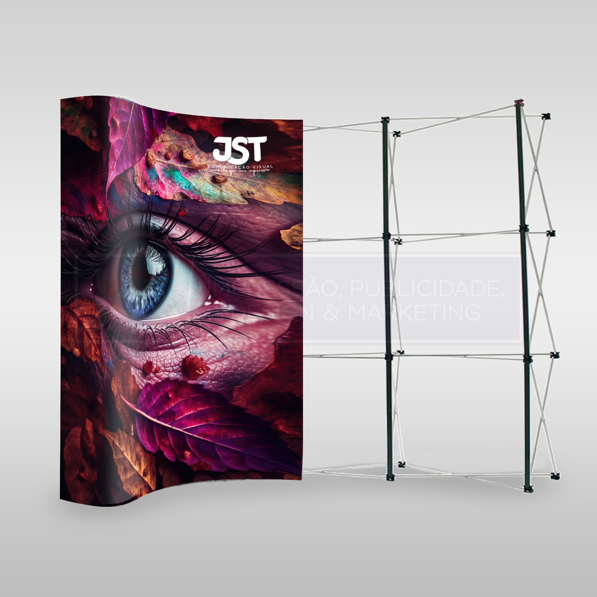 Pop-Up E-Clássico 4x3 Curvo