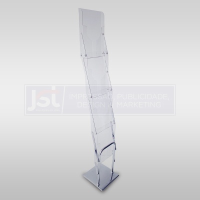 Porta Catálogos em Cascata