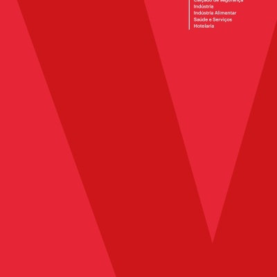 Capa vermelha do catálogo de produtos Velilla 2025 com texto branco