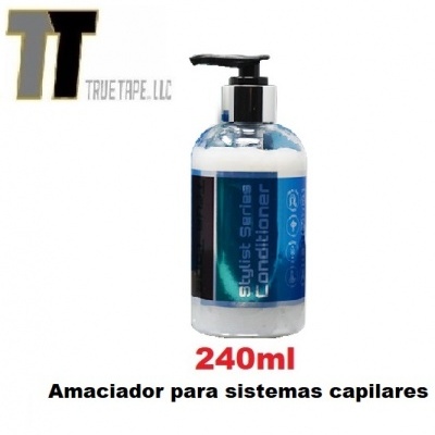 Frasco azul de amaciador para sistemas capilares com doseador