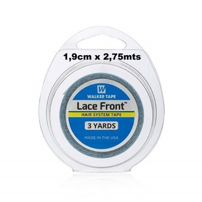 Fita adesiva para sistema capilar Walker Tape Lace Front com embalagem transparente