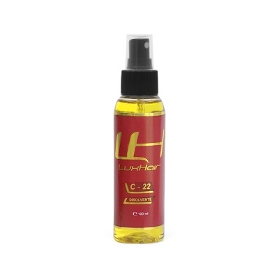 Frasco de spray LuxHair C-22 dissolvente de 100 ml