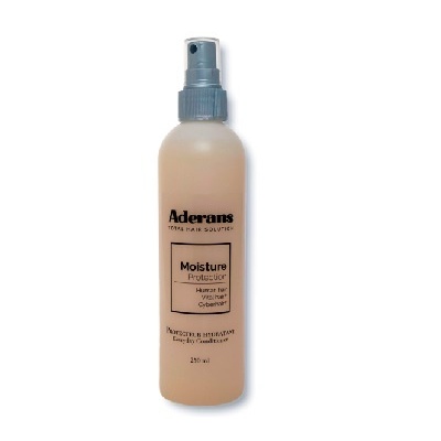Frasco spray de plástico creme para cabelo Moisture Protector da Aderans