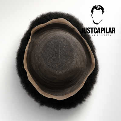 Sistema capilar afro com base de malha