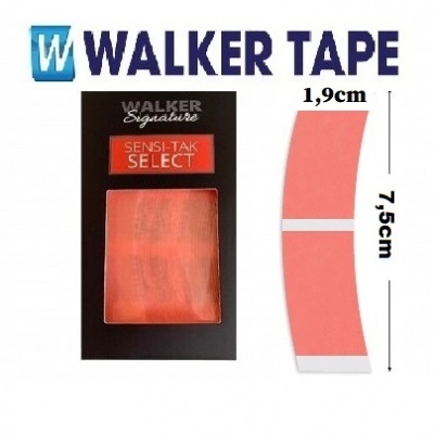 Fita adesiva laranja Walker Tape Sensi-Tak Select em embalagem preta