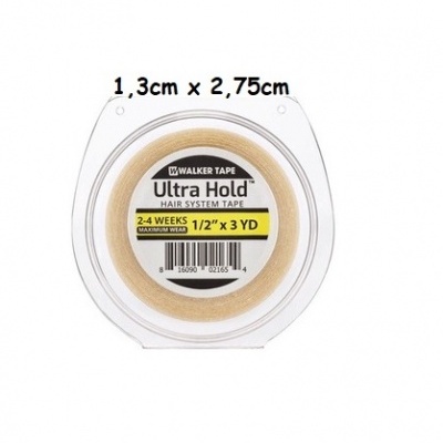 Fita adesiva para sistema capilar Walker Tape Ultra Hold em embalagem transparente
