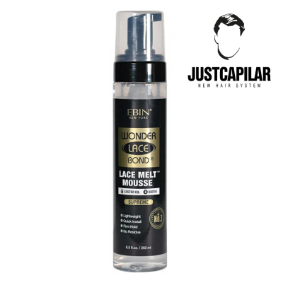 Frasco de mousse para cabelo EBIN Wonder Lace Bond Lace Melt