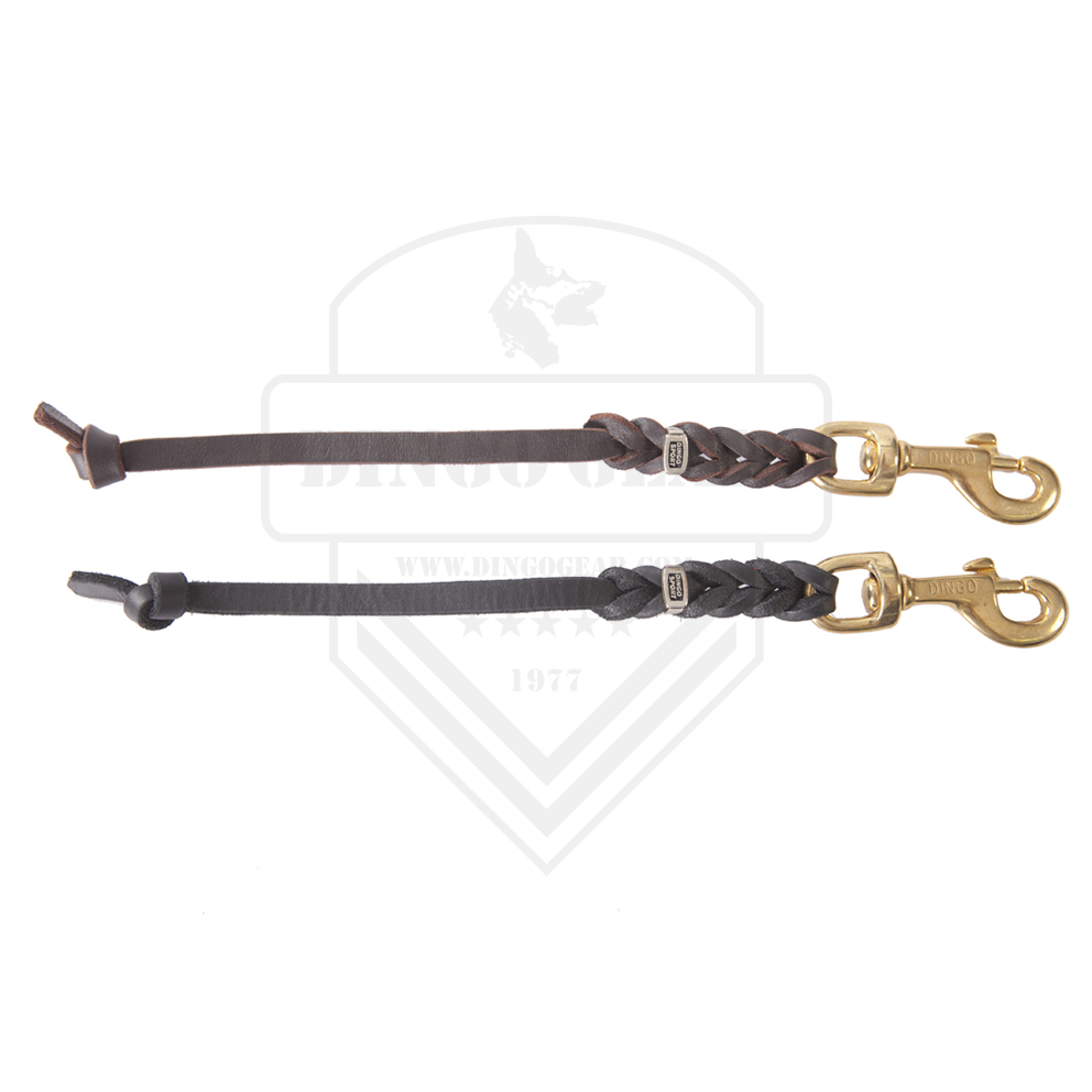 Trela ​​Simples em Couro DINGO GEAR