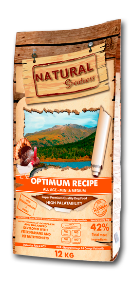 Natural Greatness Super Premium Optimum Recipe Mini & Medium Breed