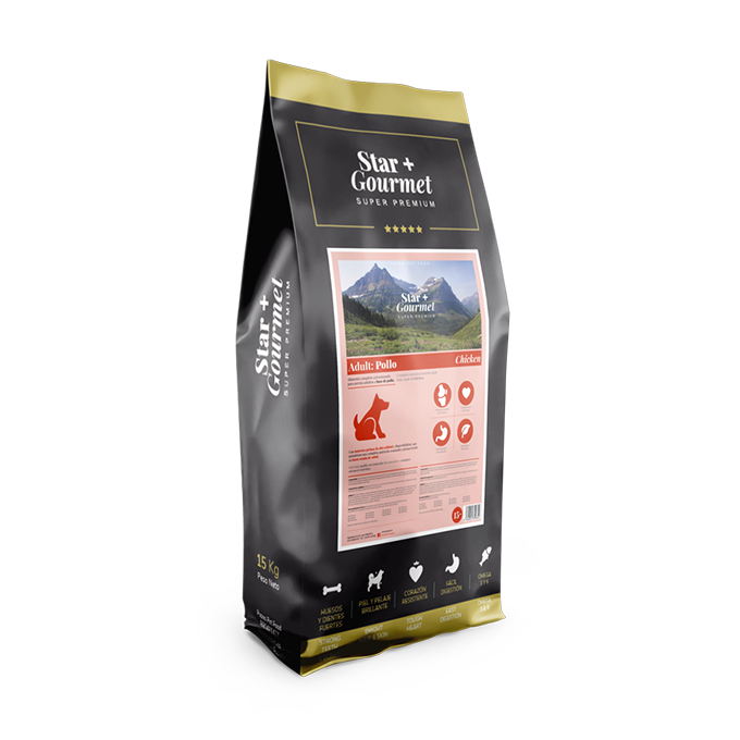 Star + Gourmet ADULT FRANGO 15kg