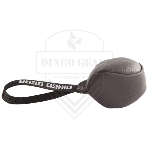 Bola de couro 11cm com pega DINGO GEAR