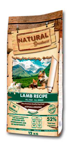 NATURAL GREATNESS Super Premium Lamb Recipe