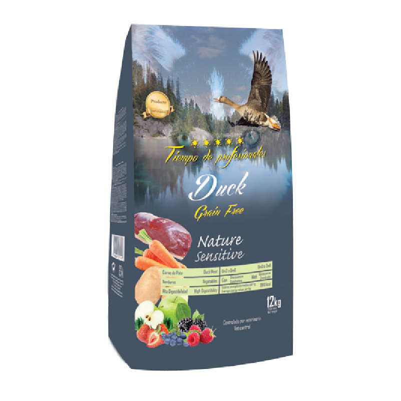 Tiempo de Professionales GRAIN FREE PATO 12kg