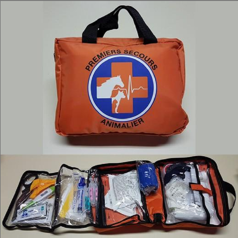 Mala de primeiros socorros STANDARD para cães e gatos