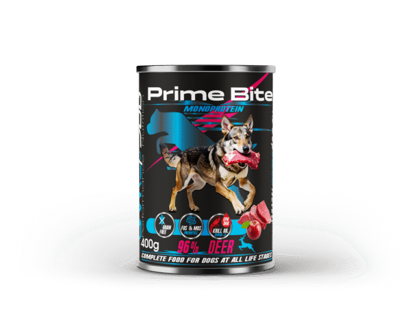 PRIME BITE Veado com Maçã 400g