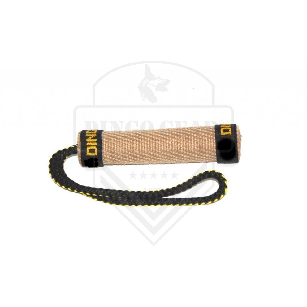 Churros de mordida de Jute em forma de cilindro com uma pega DINGO GEAR