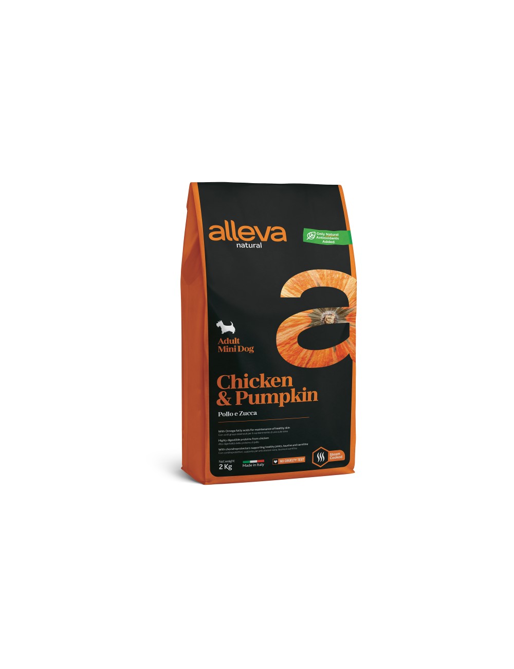 Natural Frango e Abóbora Adult Mini 2kg