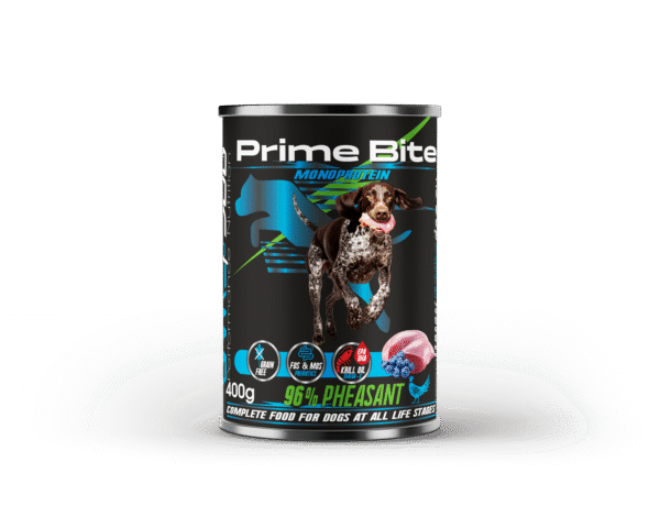 PRIME BITE Faisão com Mirtilo 400g