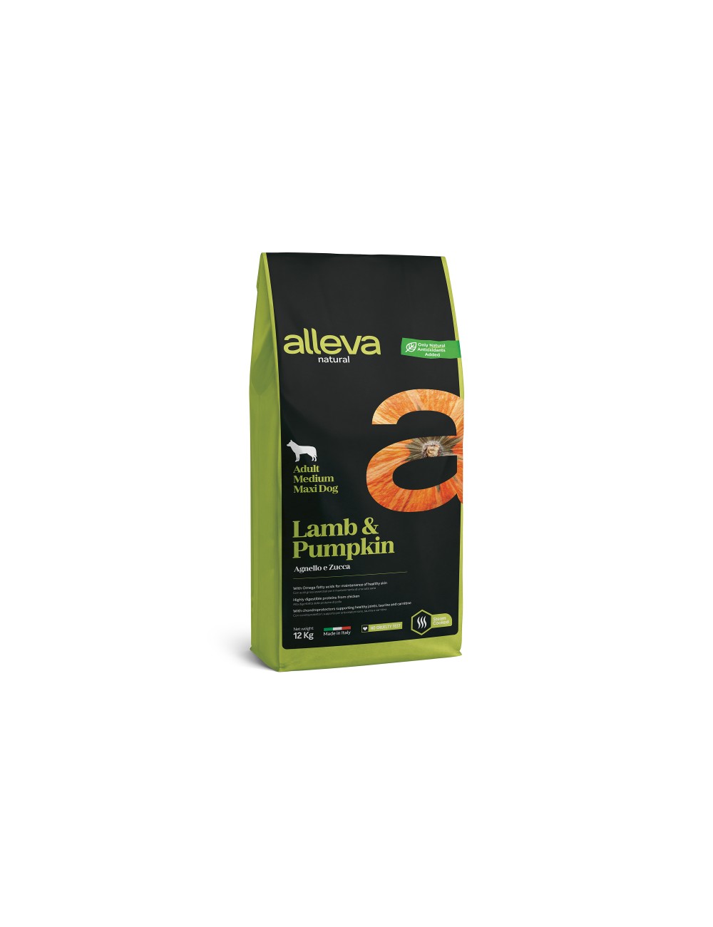 Natural Cordeiro e Abóbora Adult Medium/Maxi