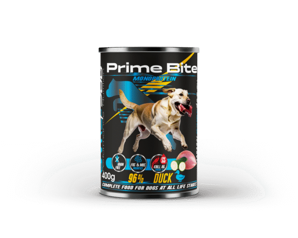 PRIME BITE Pato e Abobrinha 400g