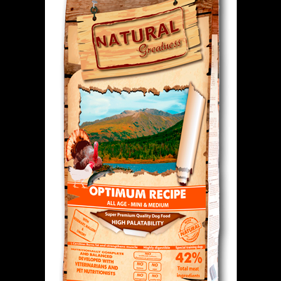 Natural Greatness Super Premium Optimum Recipe Mini & Medium Breed