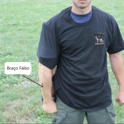 Braço falso com punho fechado EXTREME K-9