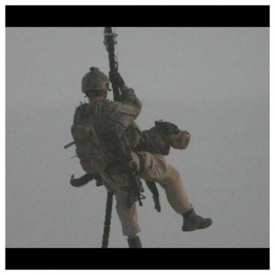 Cabo de descida específico homem + cão FRD