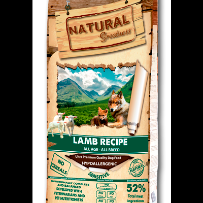 NATURAL GREATNESS Super Premium Lamb Recipe