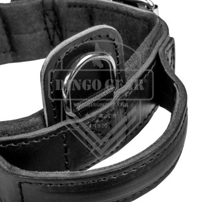 Coleira de couro com pega DRAGO DINGO GEAR
