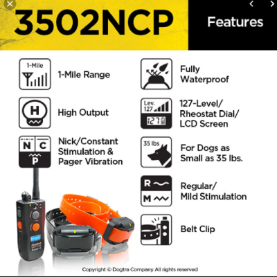 Dogtra 3502 NCP