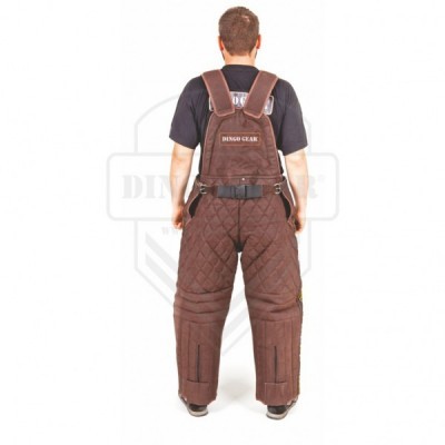 Fato de proteção leve com couro ecológico para treino DINGO GEAR