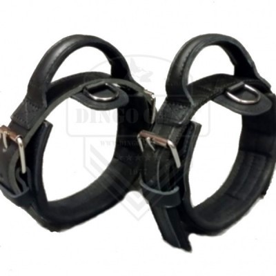 Coleira de couro com pega HEROS DINGO GEAR