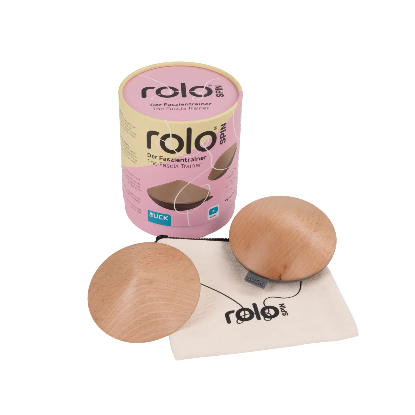 RUCK rolo spin - O Treinador de Fáscia RUCK rolo spin - O Treinador de Fáscia