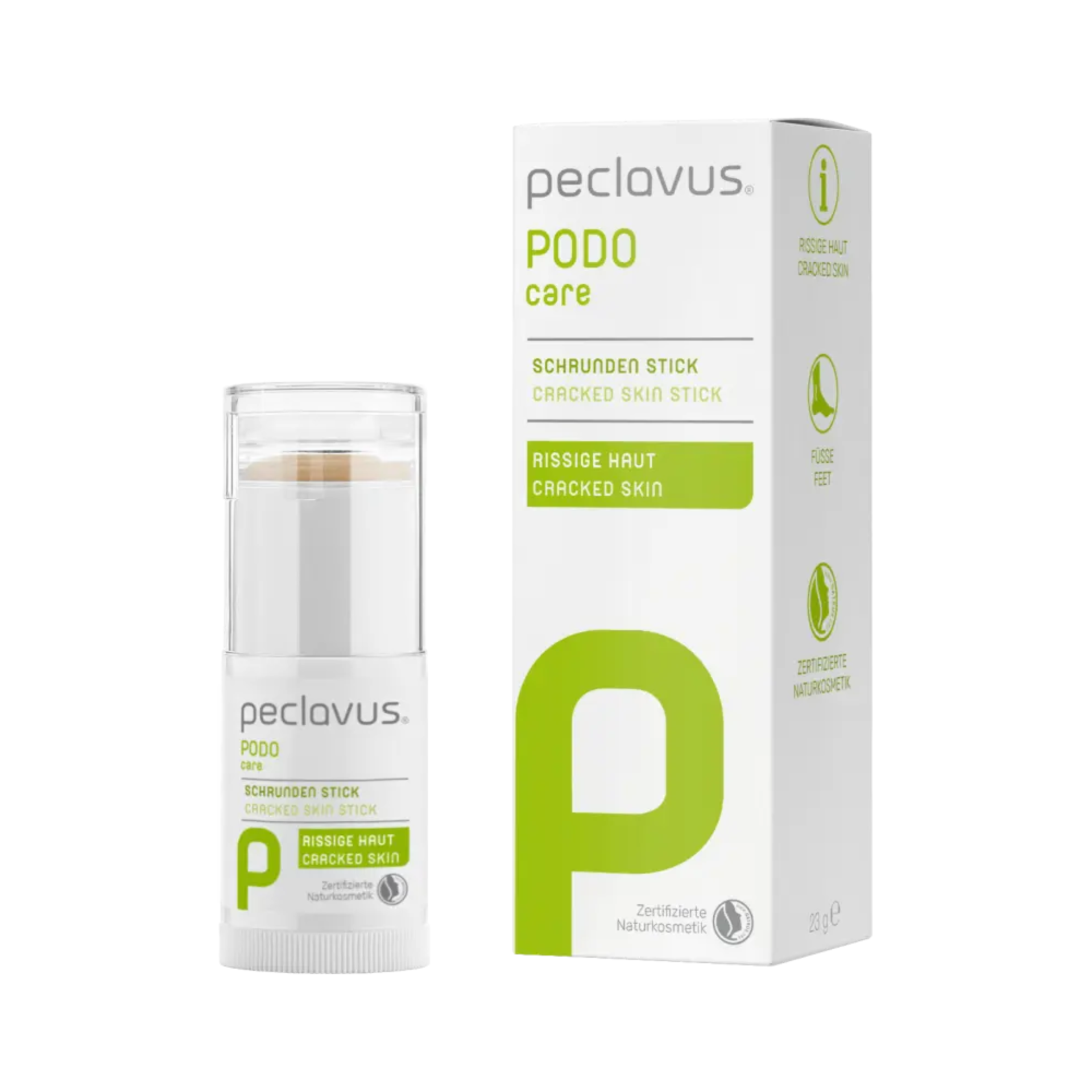 Peclavus® PODOcare Stick para rachaduras - 23gr Peclavus® PODOcare Stick para rachaduras - 23gr