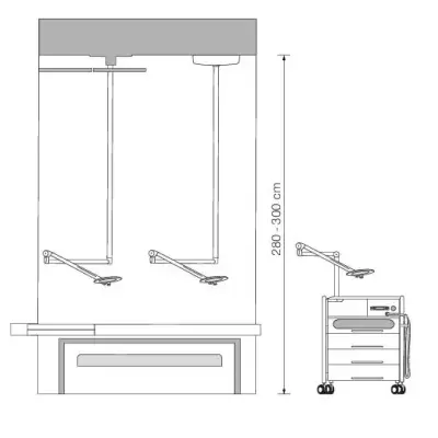 Lâmpada de aumento de teto CIRCLE XL