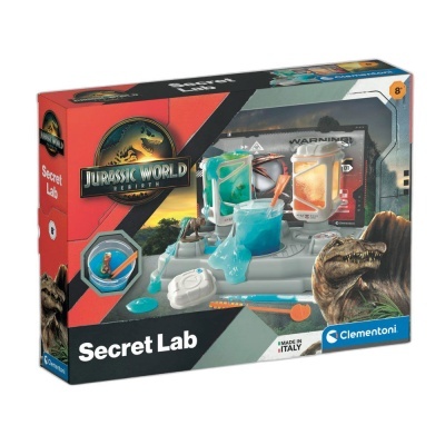 Brinquedo Científico Secret Lab Jurassic World Rebirth da Clementoni
