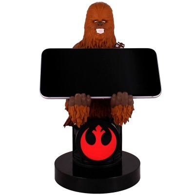 Suporte telemóvel Chewbacca com base e símbolo da Aliança Rebelde